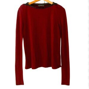Luxe Alexander McQueen McQ Knit Knitwear Sweater Wool Viscose XS women’s
